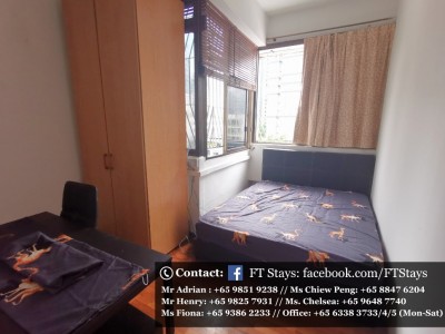 Amenities: wifi, bed, washing machine, ceiling fan and aircon, closet, shared toilet, light cooking allowed, fridge, non smoking, visitors allowed, no owner staying, no pet, no agent fee. - 400 Balestier Road, Singapore 329802