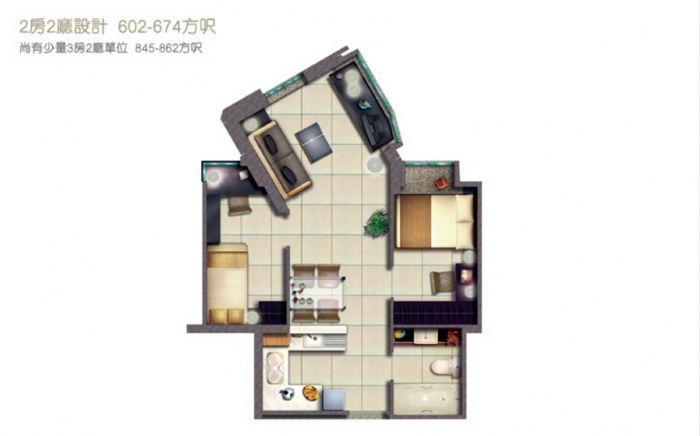 海韻軒 海韵轩 找小房和廳長 9月19日入住(長租) - Hung Hom/Wham Poa - Bedroom - Homates Hong Kong