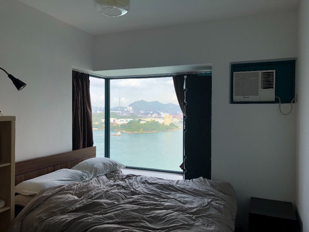 全新海景免傭合租 Luxury Harbourside Apartment to Share  - Olympus - Bedroom - Homates Hong Kong