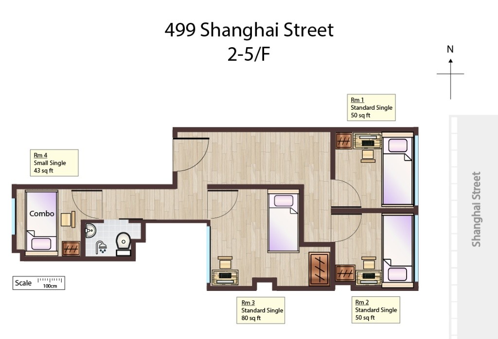 Single Room in Shared Flat @ Mongkok MTR - 旺角/油麻地 - 住宅 (整間出租) - Homates 香港