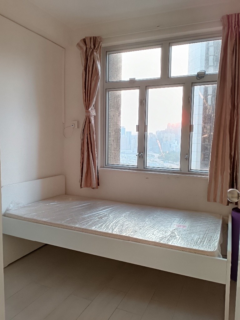 灣仔會展站分租1海景房 - Wan Chai - Bedroom - Homates Hong Kong