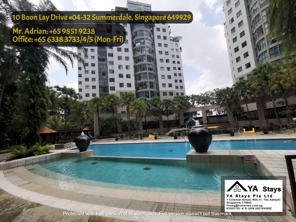 Boon Lay / Lakeside / Jurong / Summerdale Condo/Master Room 1-2 Pax - Boon Lay - Bedroom - Homates Singapore