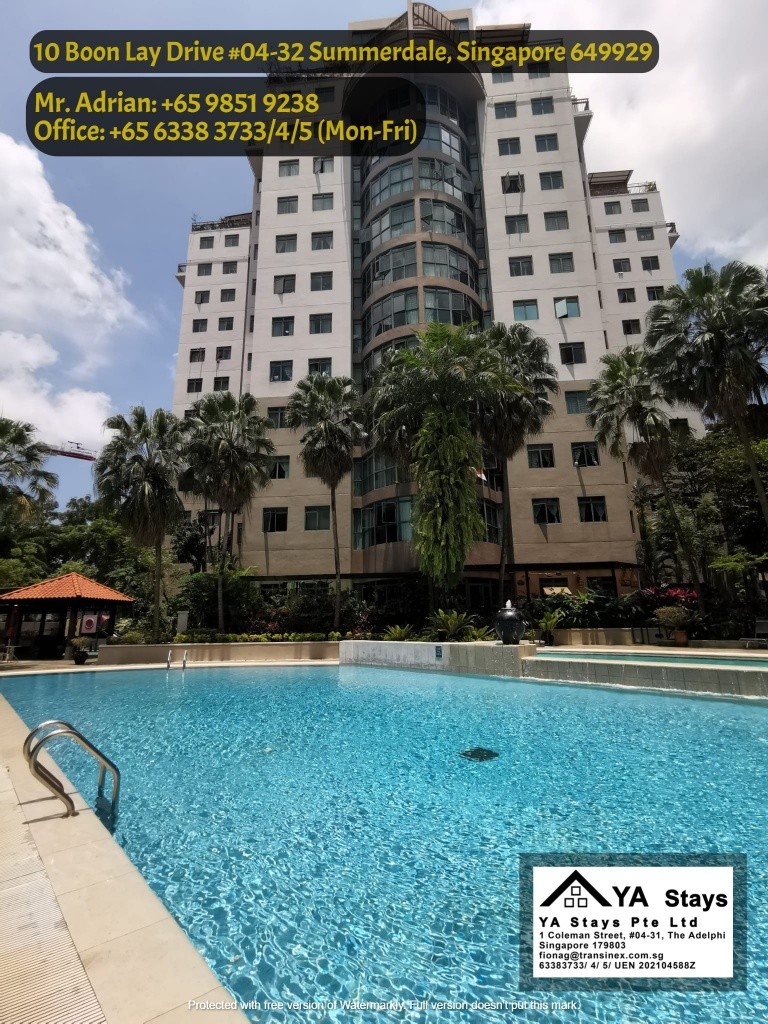 Boon Lay / Lakeside / Jurong / Summerdale Condo/Master Room 1-2 Pax - Boon Lay - Bedroom - Homates Singapore