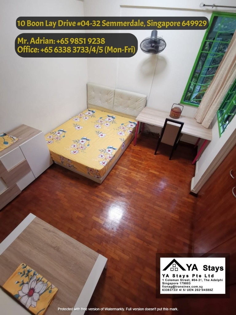 Boon Lay / Lakeside / Jurong / Summerdale Condo/Master Room 1-2 Pax - Boon Lay - Bedroom - Homates Singapore