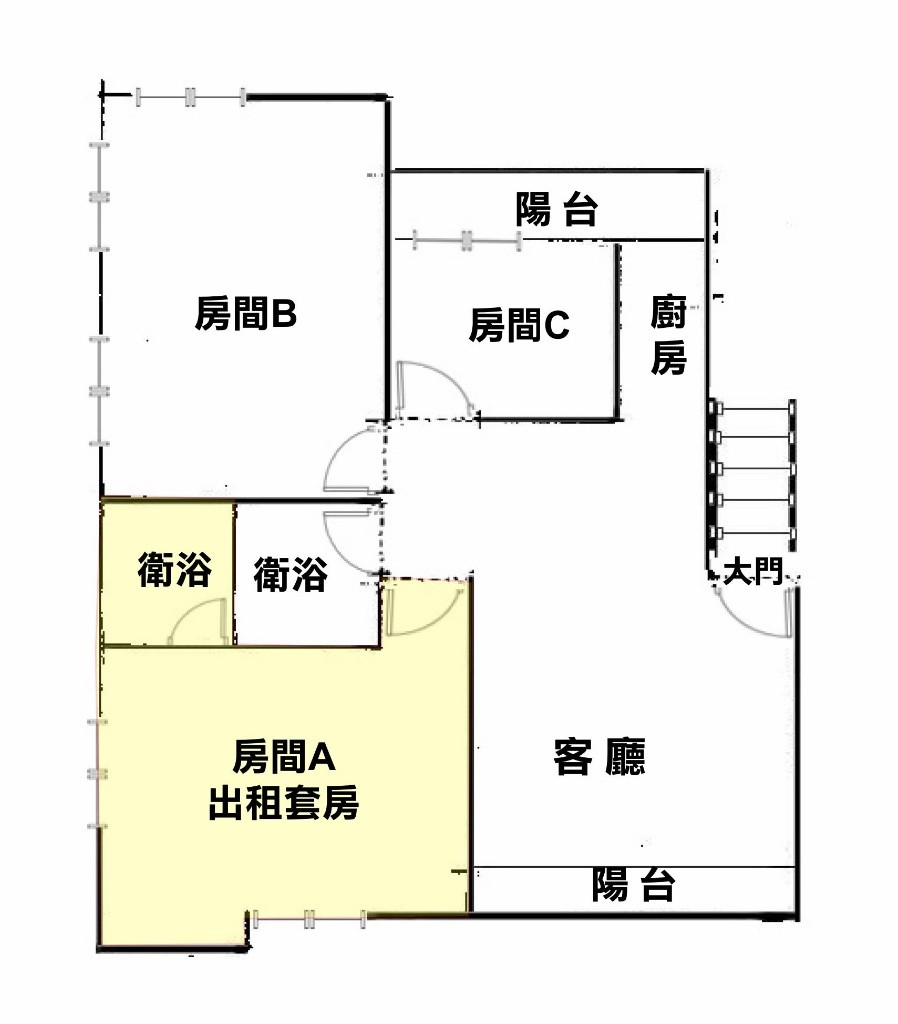 找合租女室友/家庭式公寓/9月入住/ 禁寵 - 北区 - 独立套房 - Homates 台湾